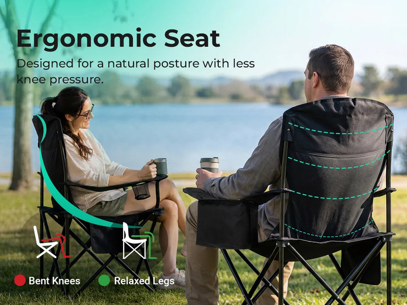 Overmont Lightweight Camping Chair for Adults