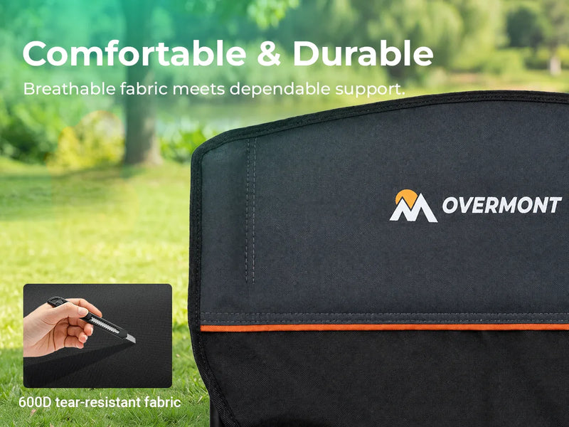 Overmont Lightweight Camping Chair for Adults