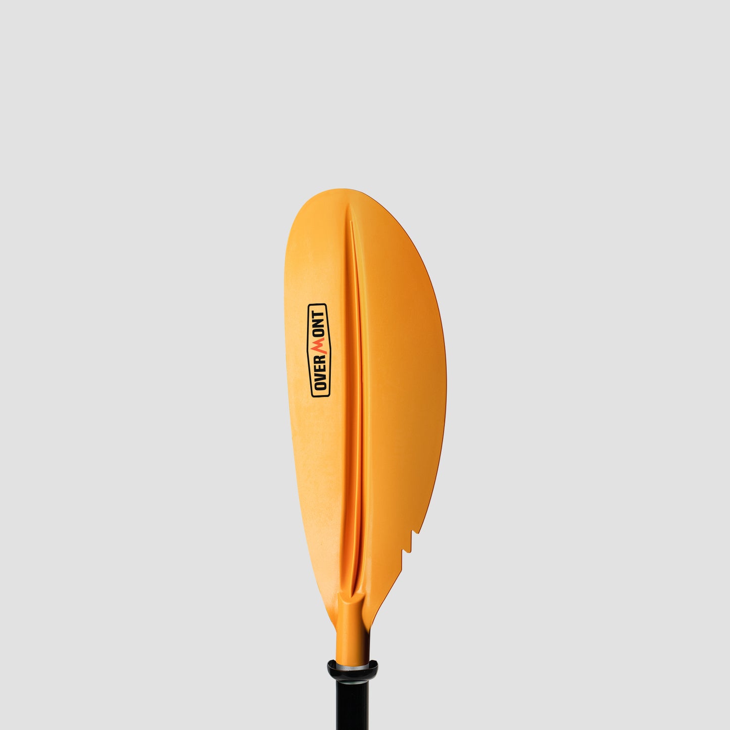 Yellow alloy kayak paddles